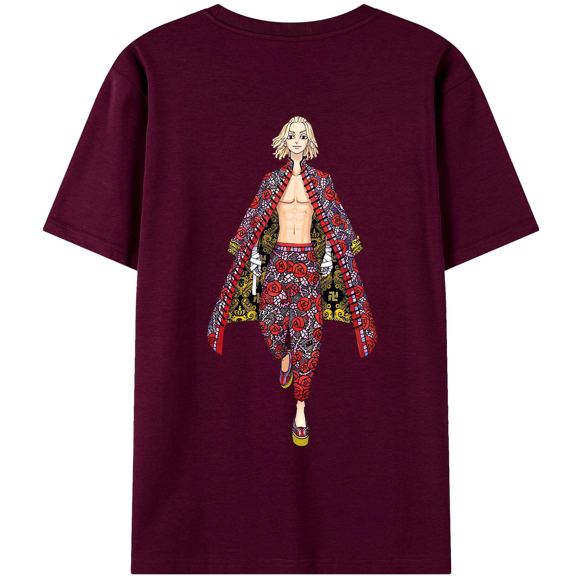 （画像用） 東京リベンジャーズ Tokyo Revengers レディース半袖Tシャツ(バックプリント)